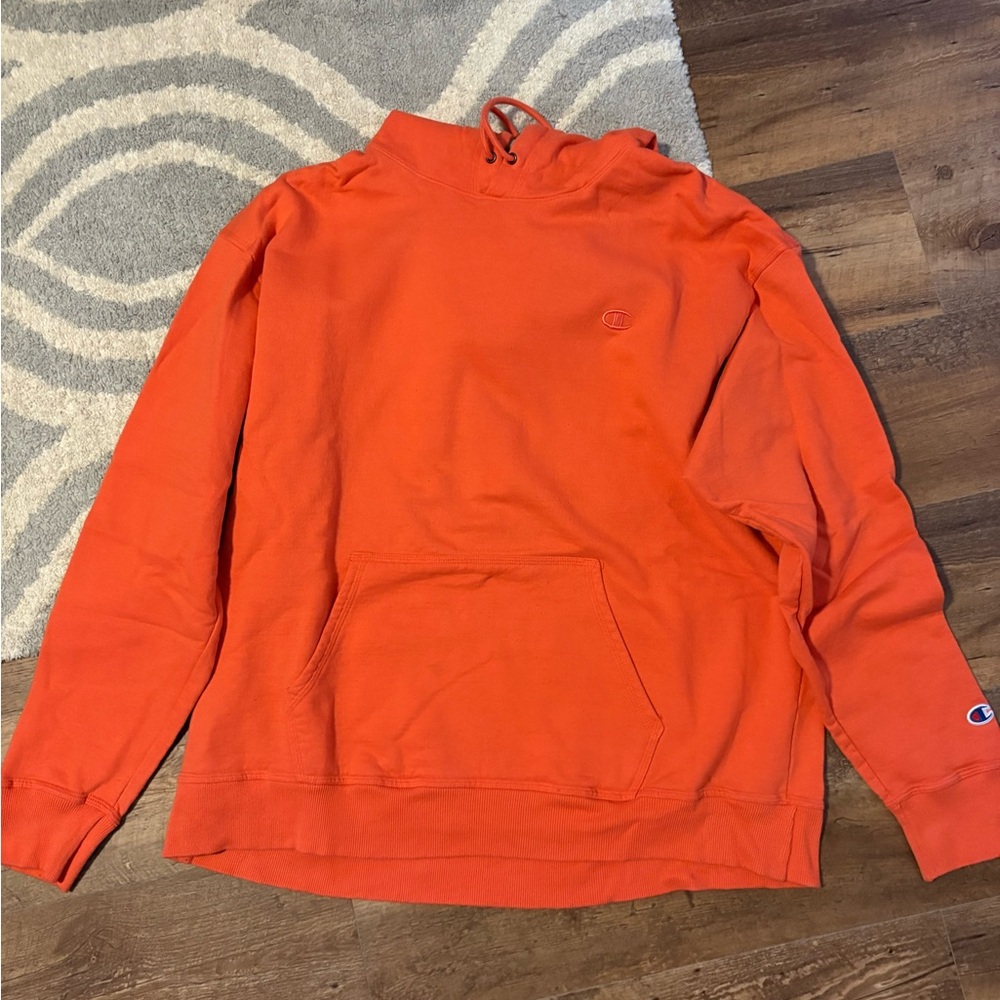 Champion Vibrant Coral Hoodie